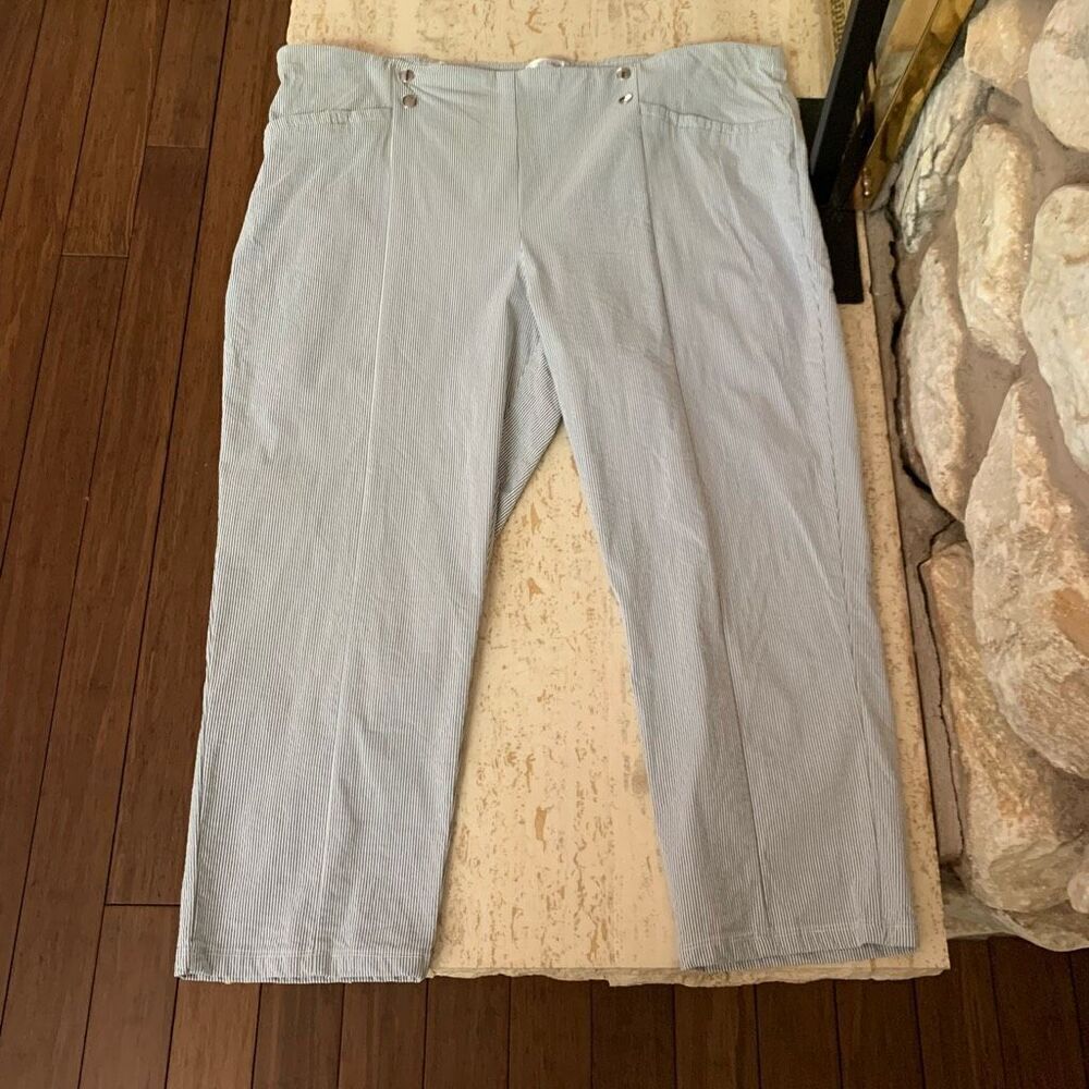 Daily thread sear sucker stripe 2x pants - Picture 6 of 10
